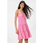 Koton 3SAK80222EW Pembe Kadın Elbise