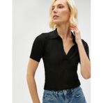 Koton 3SAK90010HT Siyah Knitwear Kadın Süveter