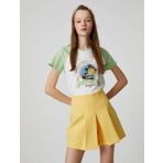 Koton 3SAL10080IK Kırık Beyaz Kadın T-Shirt