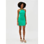 Koton 3SAL80009IW 783 Yeşil Genç Kız Viskoz Woven Dresses Elbise