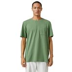 Koton 3SAM10058HK854 Haki Erkek T-Shirt