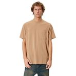 Koton 3SAM10183HK057 Bej Erkek T-Shirt