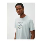 Koton 3SAM10458HK Gri Erkek T-Shirt