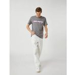 Koton 3SAM10608HK Gri Erkek T-Shirt