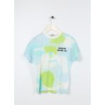 Koton 3SKB10152TK Baskılı Mavi Erkek Çocuk T-Shirt