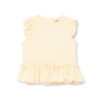 Koton 3SMG60005AW Sarı Fırfırlı Kız Bebek Bluz