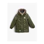 Koton 3WKB00011TW Suni Kürk Detaylı Kapüşonlu Kadın Parka