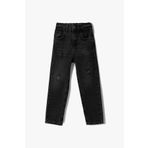 Koton 3WKG40013AD Antrasit Boyfriend Jean Kız Çocuk Elastic Bel Düz Paça Kot Pantolon