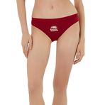 Koton 3WLK30099MK 485 Bordo Baskılı Brief Kadın Külot