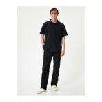 Koton 4SAM10003MK Siyah Erkek T-shirt