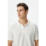 Koton 4SAM10005MK Ekru Erkek T-shirt