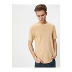 Koton 4SAM10272HK Bej Erkek T-shirt
