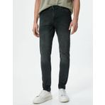 Koton 4SAM40005ND Siyah Erkek Jean Pantolon