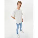 Koton 4SAM40014ND Açık İndigo Erkek Jean Pantolon