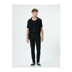 Koton 4SAM40233ND Siyah Erkek Jean Pantolon