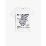 Koton 4SKB10299TK Beyaz Erkek Çocuk T-shirt