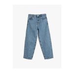 Koton 4SKG40029AD Light İndigo Kız Çocuk Jean Pantolon