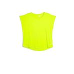 Koton 4WAK10077NK Neon Yeşil Basic Kadın Spor T-shirt