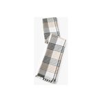Koton 4WAK50068AA 060 Bej Çizgili Erkek Bebek Atkı