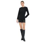 Koton 4WAK80007FW Siyah Kadın Elbise