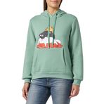 Koton 4WAL10047IK Yeşil Baskılı Kadın Sweatshirt