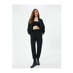 Koton 4WAL40183MD Siyah Kadın Jean Pantolon