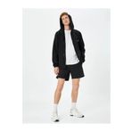 Koton 4WAM70001NW Siyah Erkek Sweatshirt