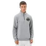 Koton 4WAM70031MK Gri Baskılı Erkek Sweatshirt