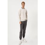 Koton 4WAM70046MK Ekru Erkek Sweatshirt