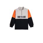 Koton 4WKB10030TK Gri Basic Erkek Çocuk Sweatshirt