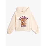 Koton 4WKG10045AK Bej Kız Çocuk Sweatshirt