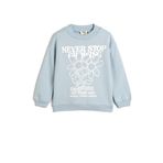 Koton 4WKG10215AK Mavi Kız Çocuk Sweatshirt
