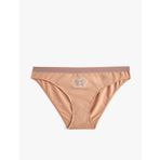 Koton 4WLK30104MK Pembe Lastik Detaylı Baskılı Kadın Brief Külot