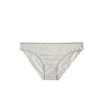 Koton 4WLK30119MK Gri Melanj Kadın Normal Bel Brief Külot