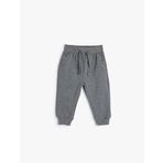 Koton 4WMB40033TK Gri Normal Paça Bebek Eşofman Alt