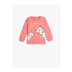 Koton 4WMG10023AK Pembe Bebek Sweatshirt