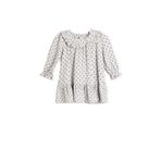 Koton 4WMG80026AW Lila Puantiyeli Bebek Elbise