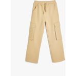 Koton 5WKB40151TK 057 Bej Erkek Cocuk Jersey Esofman Alt