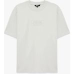 Koton 6SAM10002MK 031 Grı Erkek Jersey Kısa Kollu T-Shırt - Gri - 2XL