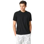 Koton 999 Erkek Siyah Basic Bisiklet Yaka Kısa Kollu T-shirt