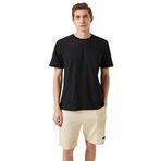 Koton 999 Erkek Siyah Standart Fit Basic T-shirt