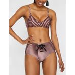 Koton 9YAK88749BMQ78 Çizgili Bikini Altı