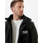 Koton Anorak Mont Slim Fit Fermuarlı - Siyah