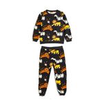 Koton Antrasit Hayvanlar Baskılı Erkek Bebek Eşofman Takımı