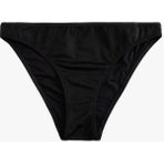 Koton Astarlı Parlak Yüksek Bel Bikini Altı - Siyah - 34