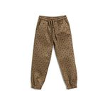 Koton B60 Erkek Çocuk Jogger Beli Bağlamalı Cepli Palmiye Desenli Deve Tüyü Desenli Pantolon