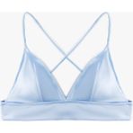Koton Bağlamalı Arkası Çapraz Askılı Bralet Bikini Üstü - Mavi - 40