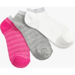Koton Basic 3'lü Patik Çorap Seti Çok Renkli - Standart - Pembe