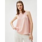Koton Basic Atlet Kolsuz Halter Yaka - 34 - Pembe