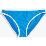 Koton Basic Bikini Altı Biye Detaylı Normal Bel - Mavi - 40